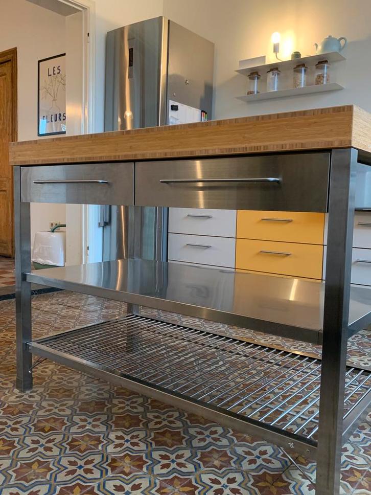 RIMFORSA keukeneiland, Huis en Inrichting, Keuken | Keukenelementen, Zo goed als nieuw, Ophalen