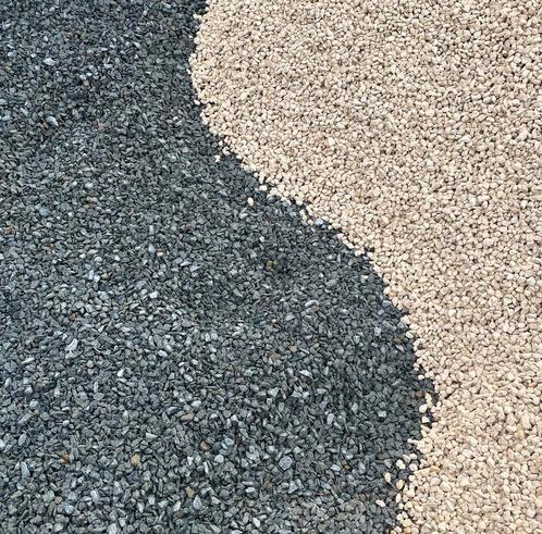 Mooie siergrinden af te halen of te leveren, Tuin en Terras, Grind, Keien en Split, Nieuw, Grind, Beige, Overige materialen, Ophalen