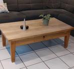 Massief eiken salontafel, Huis en Inrichting, Tafels | Salontafels, Ophalen, 100 tot 150 cm, Eikenhout, 50 tot 100 cm