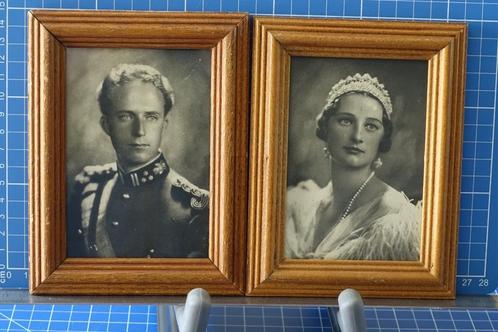 RYL #6 - PORTRETJES LEOPOLD III EN ASTRID, Verzamelen, Koningshuis en Royalty, Gebruikt, Kaart, Foto of Prent, Ophalen of Verzenden
