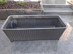 bloembak antraciet merk keter / 40hoog, Tuin en Terras, Ophalen, Gebruikt