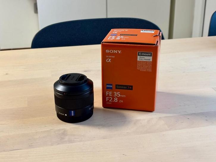 Sony FE 35mm F/2.8 ZEISS Sonnar T*, Audio, Tv en Foto, Foto | Lenzen en Objectieven, Zo goed als nieuw, Standaardlens, Ophalen of Verzenden