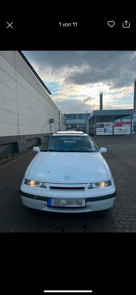 Opel Calibra 2.0 Oldtimer, Auto's, Opel, Bedrijf, Calibra, Panoramadak, Benzine, Coupé, 2 deurs, Handgeschakeld, Wit, Stof, Ophalen