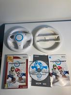 Mario Kart Wii Game Nintendo Mariokart Spel Jeu Wheel, Vanaf 3 jaar, Ophalen of Verzenden, 3 spelers of meer, Zo goed als nieuw