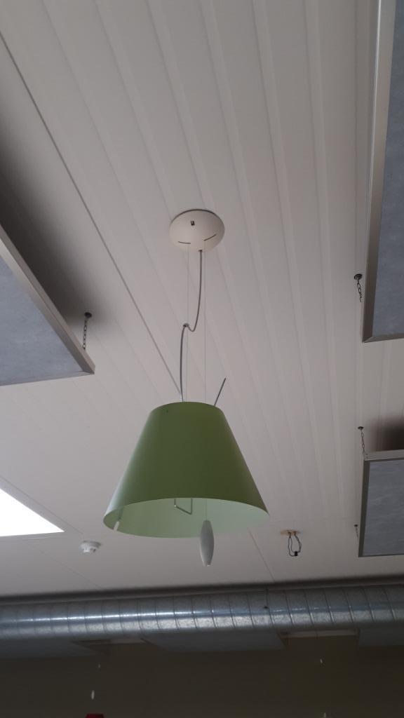 Luce Plan Costanzina hanglampen, Huis en Inrichting, Lampen | Hanglampen, Gebruikt, Minder dan 50 cm, Kunststof, Metaal, Ophalen
