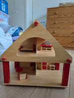 Vintage houten speelhuis, Ophalen