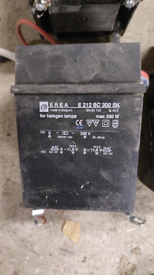 trafo's 3stuks 12V _ 300W (2st) en 630W (1st), Doe-het-zelf en Bouw, Elektriciteit en Kabels, Gebruikt, Overige typen, Ophalen
