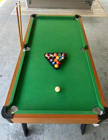 Très jolie table de billard pour la famille TBE, Enlèvement, Utilisé, Table de billard