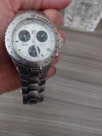 Heren horloge, Handtassen en Accessoires, Horloges | Kinderen, Ophalen of Verzenden, Gebruikt, Grijs, Jongen