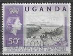Uganda 1962 - Yvert 47 - Bronnen van de Nijl (ST), Timbres & Monnaies, Timbres | Afrique, Affranchi, Envoi, Autres pays