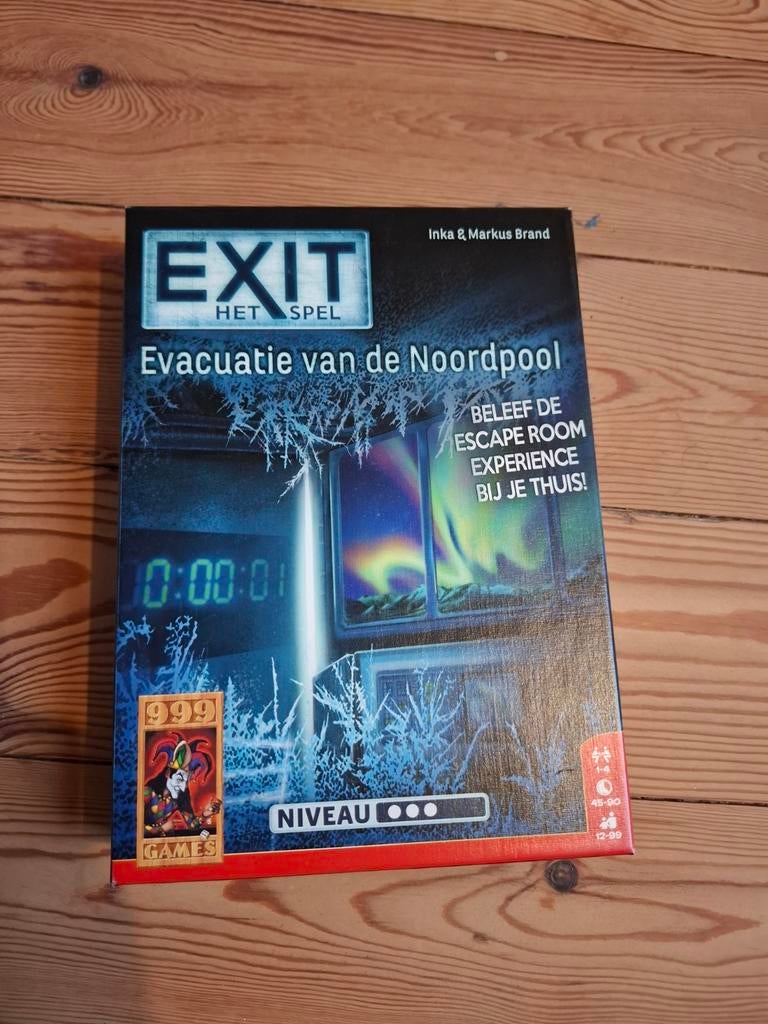 Exit - het spel: Evacuatie van de Noordpool, Hobby & Loisirs créatifs, Jeux de société | Jeux de cartes, Utilisé, Enlèvement ou Envoi