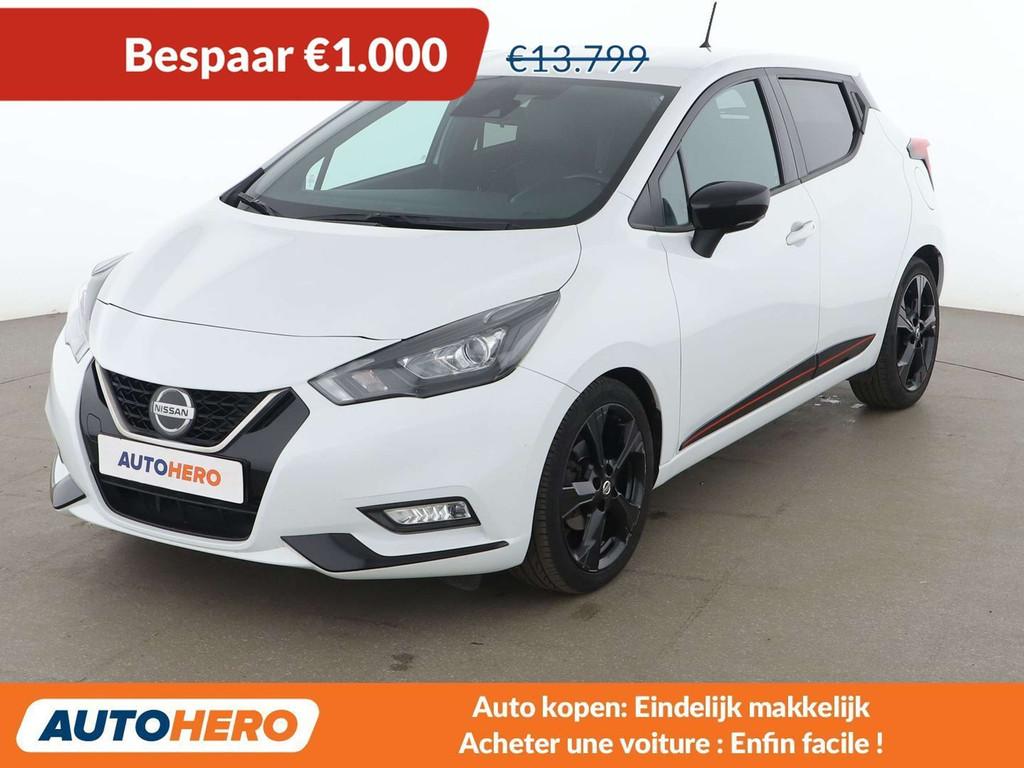 Nissan Micra 1.0 IG-T Acenta (bj 2021, automaat), Auto's, Gebruikt, Micra, 5 deurs, 145 g/km