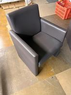 Bruin leder club zeteltjes, Ophalen, Gebruikt, Bruin, Leer