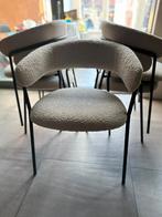 Chaises de salle à manger crème buclé, Enlèvement, Comme neuf, Autres couleurs, Cinq, Six Chaises ou plus