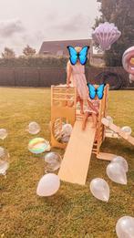 Klimrek / klimkasteel in hout, Enlèvement, Comme neuf