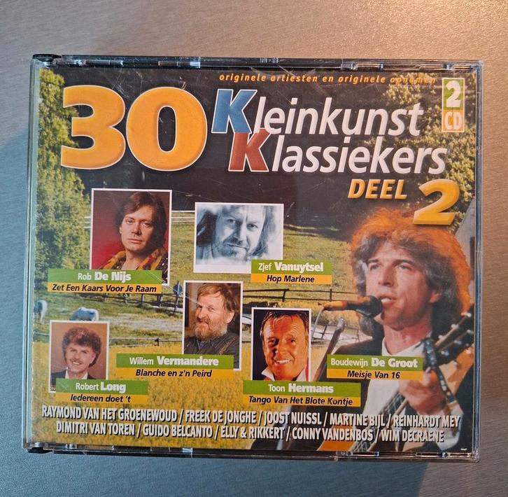 Boîte de 2 CD. 30 classiques de Kleinkunst, partie 2., CD & DVD, CD | Compilations, Enlèvement ou Envoi