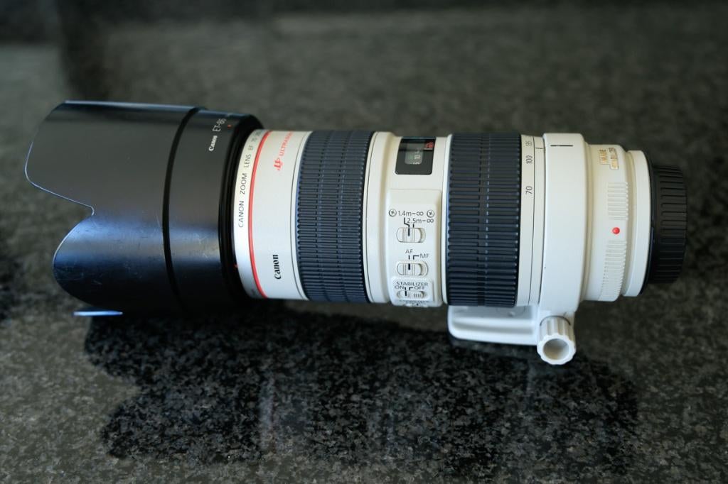 Canon lens 70-200mm 2.8, Audio, Tv en Foto, Ophalen, Gebruikt, Telelens, Zoom