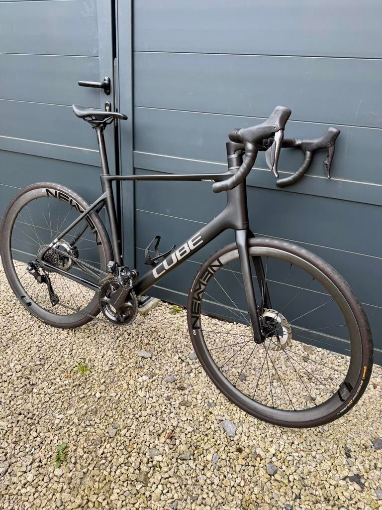‍️ Cube Attain C:62 SLT — carbon —  Ultegra DI2 — maat 58, Fietsen en Brommers, Fietsen | Racefietsen, Ophalen, Zo goed als nieuw