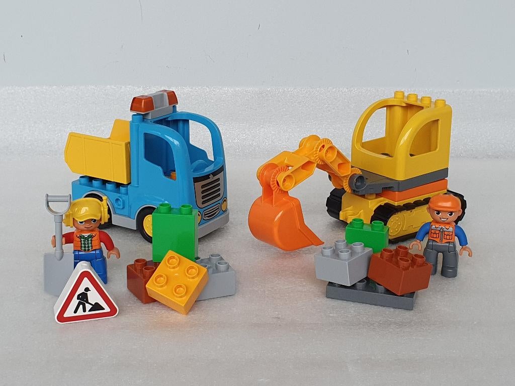 Lego Duplo 10812: Rupsband - Graafmachine, Gebruikt, Ophalen of Verzenden, Compleet, Duplo