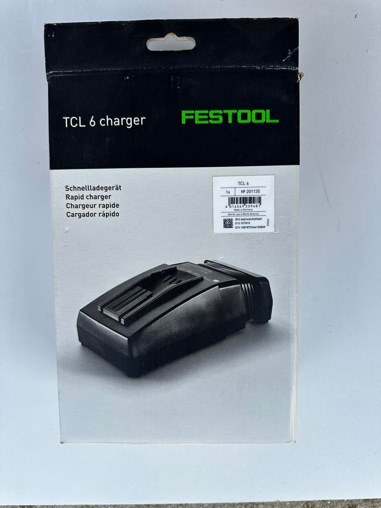 Festool oplader nieuw, Ophalen, Nieuw