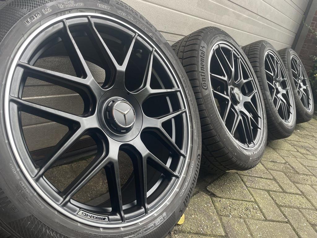 20 " Mercedes AMG GLC C254 X254 GLC 43 velgen winterbanden, 255 mm, -, -, Banden en Velgen