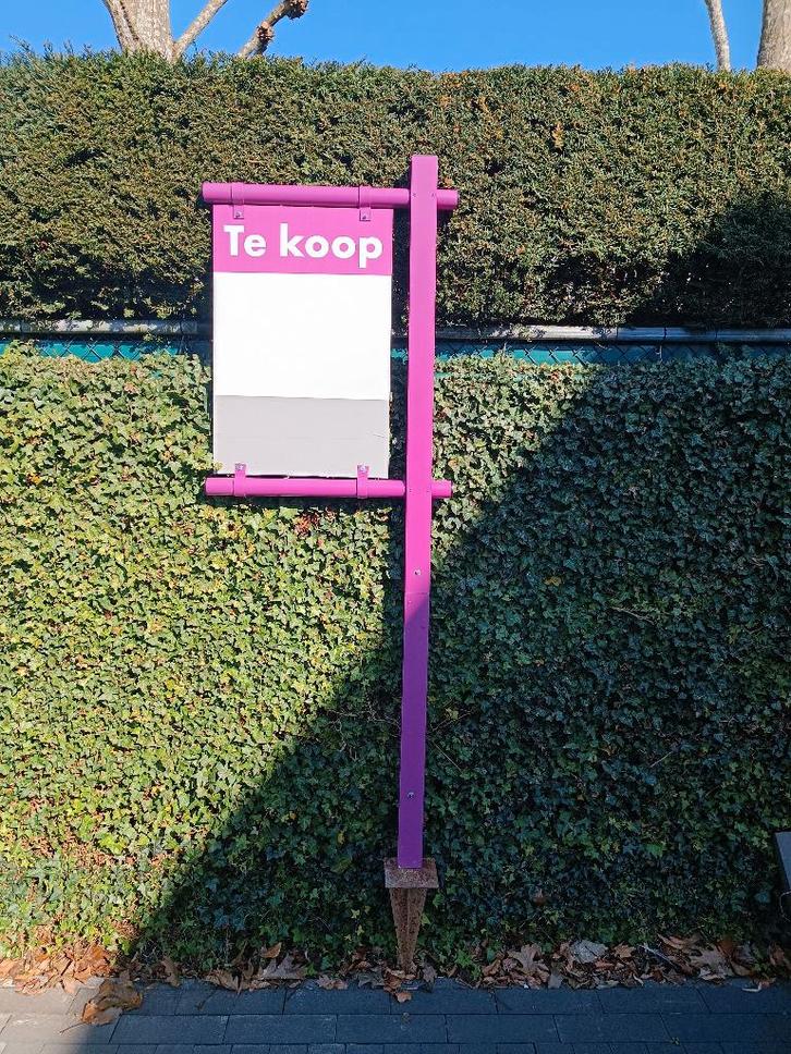 "Te Koop" bord, Huis en Inrichting, Overige Huis en Inrichting, Zo goed als nieuw, Ophalen
