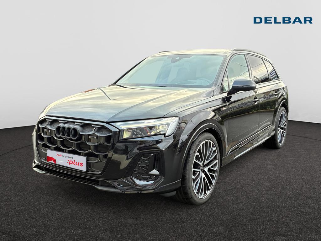 Audi Q7 Q7 50 TDi Quattro S line 7pl. Tiptronic, Auto's, Audi, Zwart, Diesel, Q7, SUV of Terreinwagen