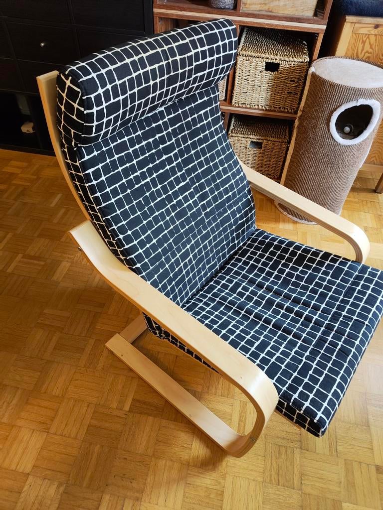 Fauteuil Ikea (Poäng), Maison & Meubles, Fauteuils, Enlèvement