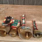 4 vintage koperen belletjes, Antiek en Kunst, Ophalen of Verzenden