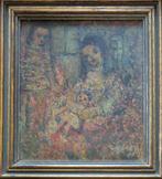 RENAAT SAEY / MEISJES MET POP / OLIEVER / 26x24cm / KADER, Ophalen of Verzenden