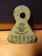 Enkele oude en zeer oude fietsplaten, Collections, Enlèvement ou Envoi, Utilisé