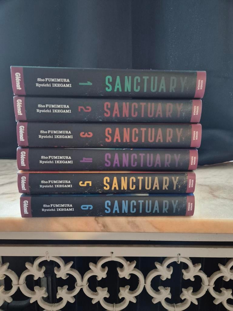 Manga Sanctuary Intégrale 6 tomes, Enlèvement