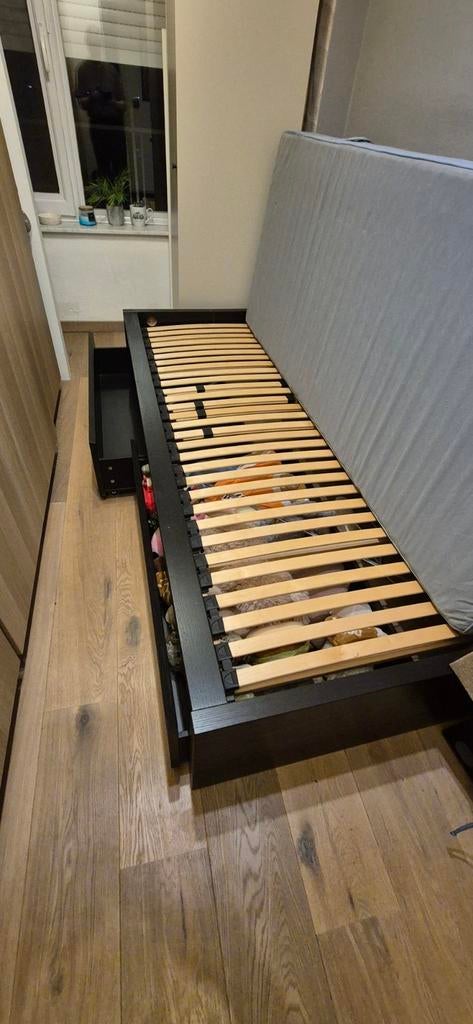 Bed malm 80x200 maar zonder het hoofdbord
Bruin

Matras 20cm, Huis en Inrichting, Ophalen, Bruin