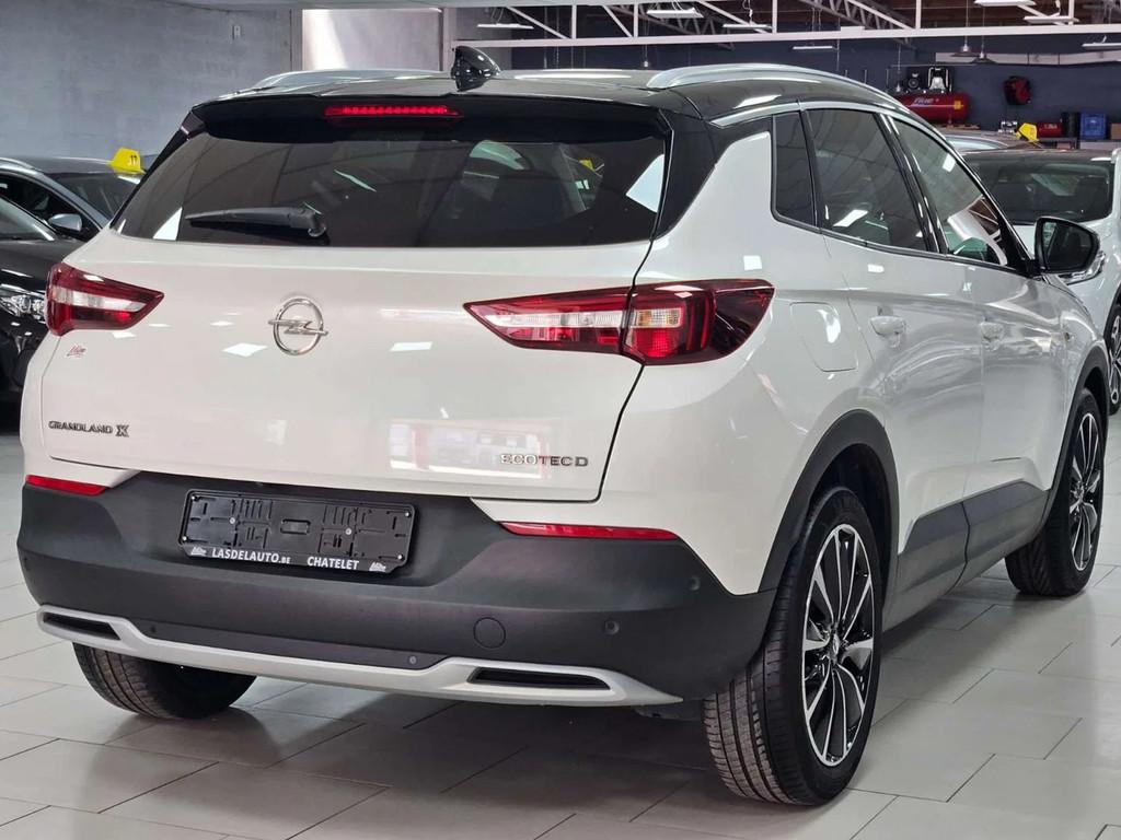 Opel Grandland X 1.5 Turbo D Ultimate Safety Brake Park Lane, Auto's, Gebruikt, 4 cilinders, Overige brandstoffen, Leder