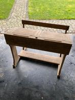 Oude schoolbank, Antiek en Kunst, Ophalen