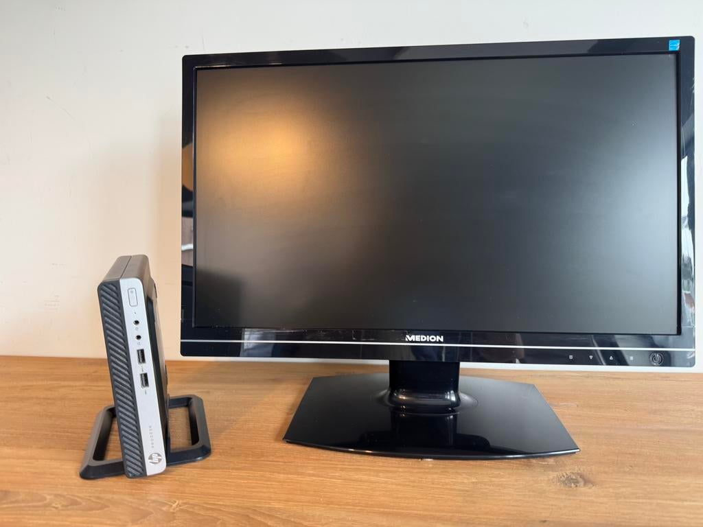 HP ProDesk 400 G3 + Medion Intel i5 16GB RAM 512GB SSD, Ophalen of Verzenden, Gebruikt