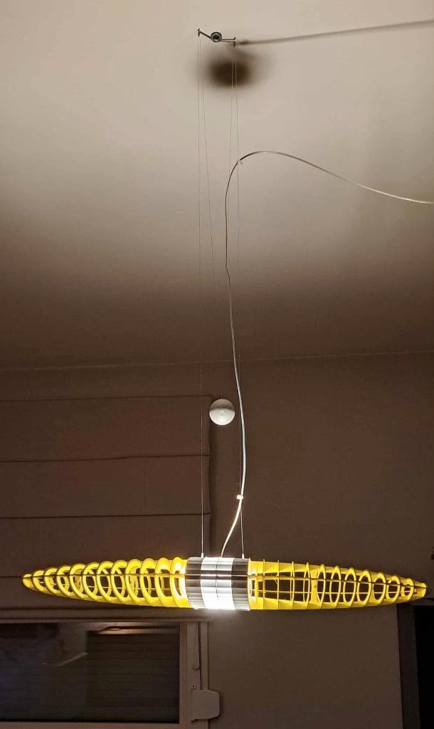 Luceplan Titania hanglamp, Maison & Meubles, Lampes | Suspensions, Utilisé, Enlèvement