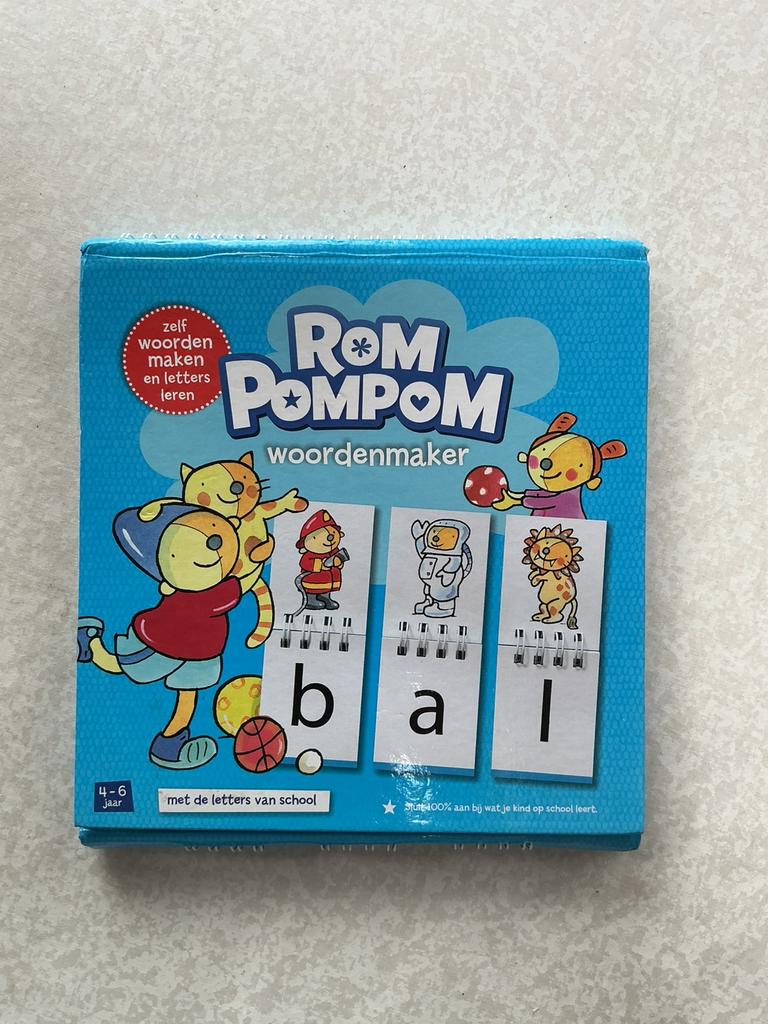 ‘Rom Pompom’ zelf woorden maken, Ophalen, Nieuw