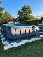 Zwembad opbouw intex ultra 7.33x2.33m incl nieuwe filterpomp, 300 cm of meer, Zo goed als nieuw, Rechthoekig, Ophalen
