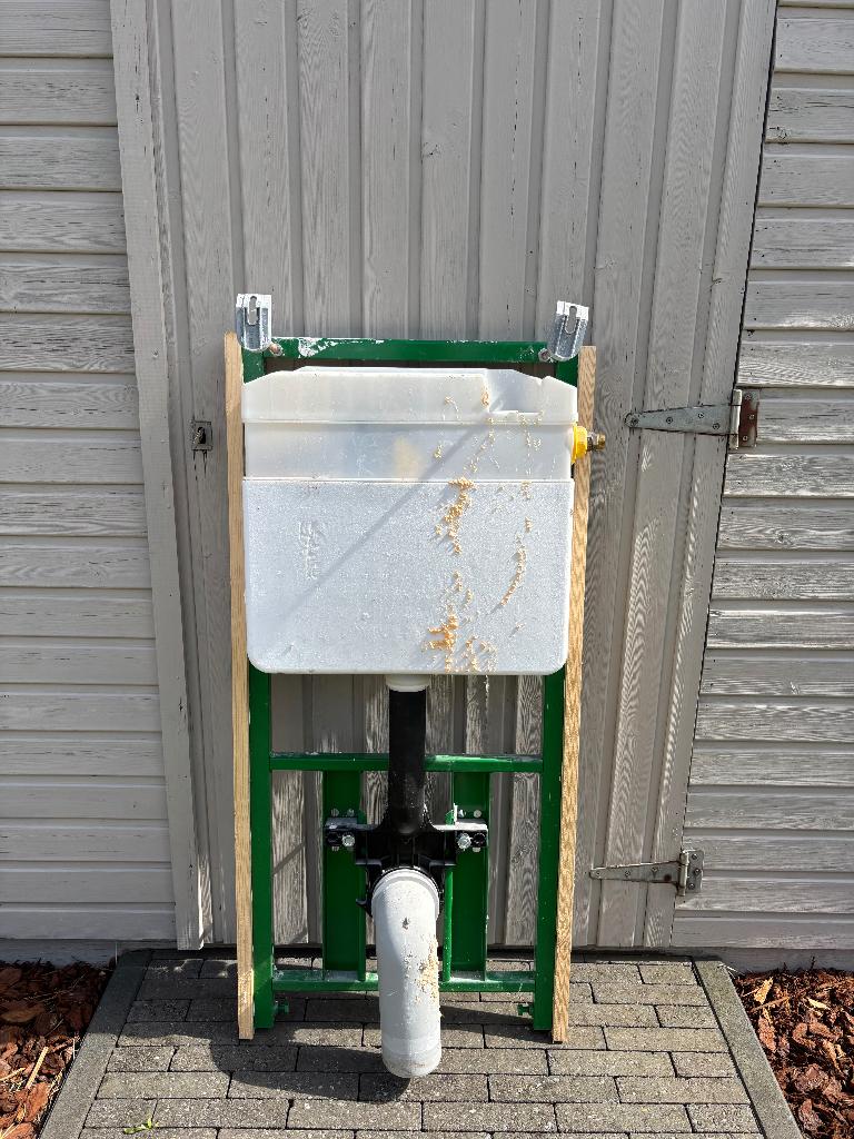 Viega systemfix, Ophalen, Gebruikt, Toilet