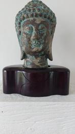 Brons boedha op sokkel, Ophalen of Verzenden