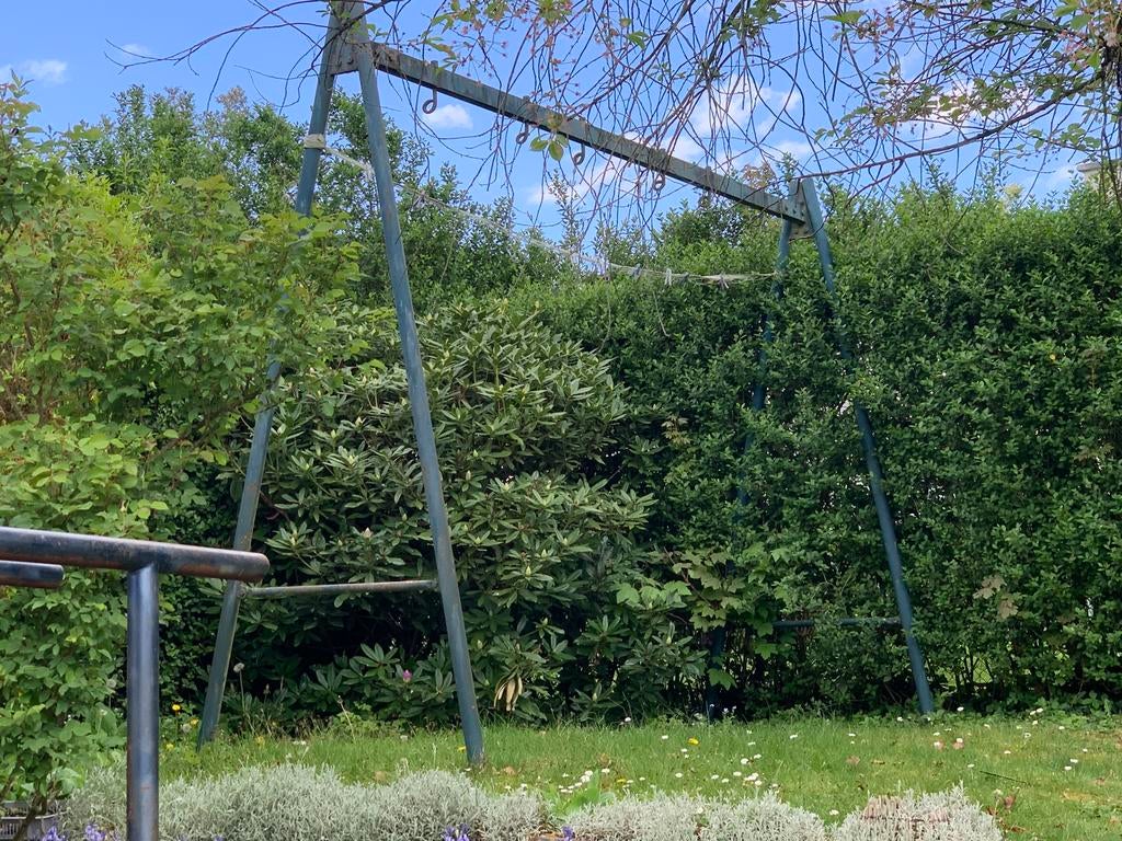 Balancoire métal très robuste, Jardin & Terrasse, Enlèvement, Comme neuf