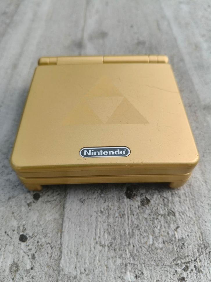 Nintendo Game Boy Advance SP console Zelda Limited Edition, Games en Spelcomputers, Spelcomputers | Nintendo Game Boy, Gebruikt