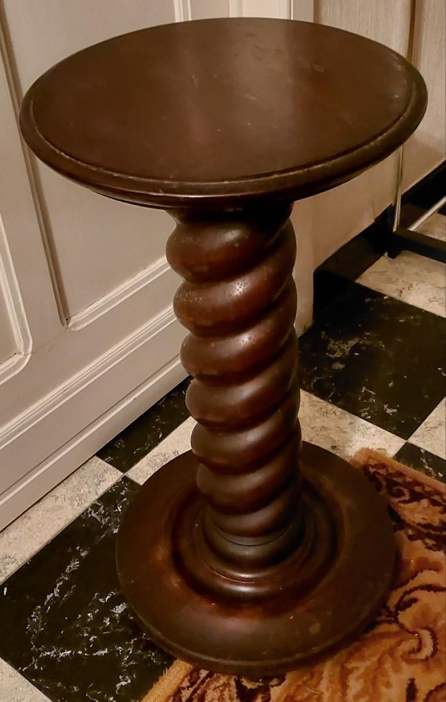 Colonne végétale ancienne, Maison & Meubles, Enlèvement