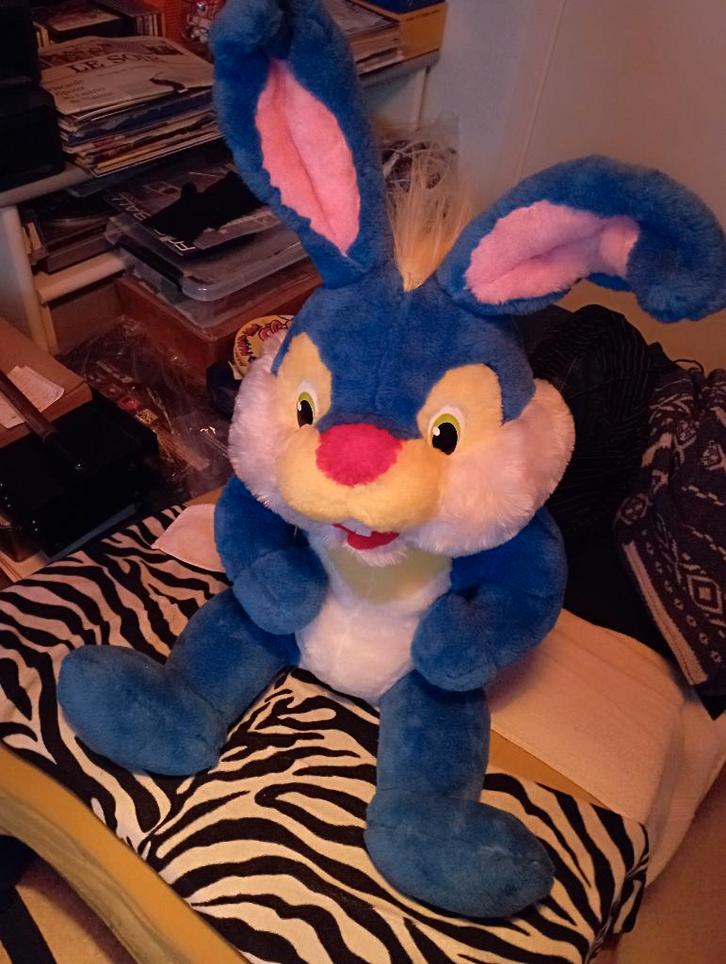 Lapin géant kinder surprise peluche 65 cm haut déco Pâque, Enfants & Bébés, Jouets | Peluches, Comme neuf, Lapin, Enlèvement