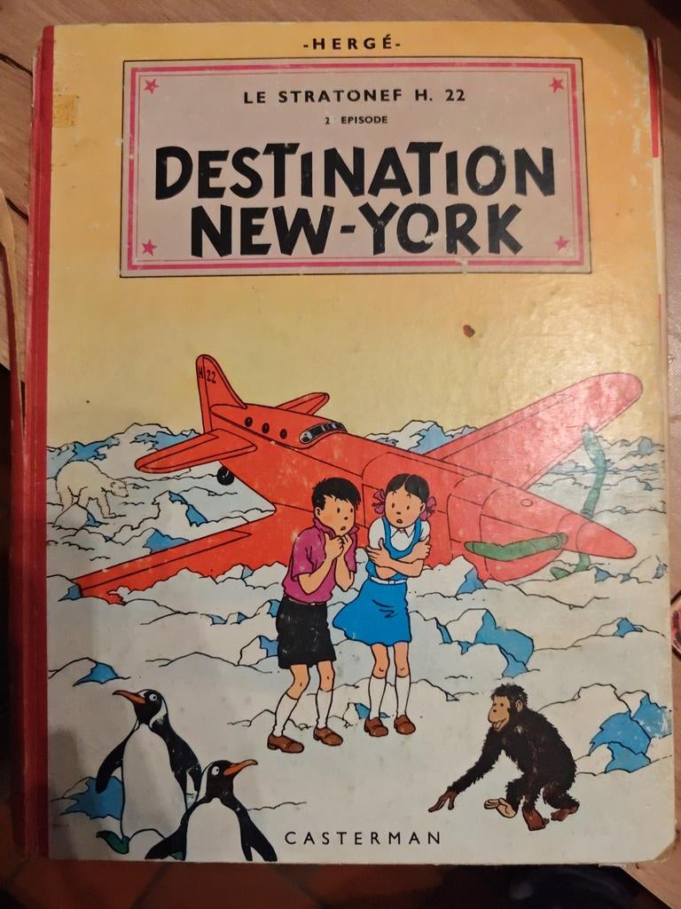 Titre : Hergé – Destination New-York – Jo, Zette et Jocko –, Collections, Collections Autre, Enlèvement