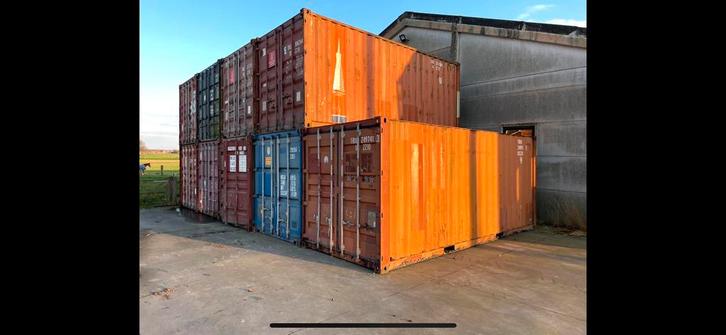 Zeecontainers, Tuin en Terras, Overkappingen, Ophalen