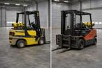 2 heftrucks : Doosan 5.5 ton / Yale 3 ton / gas, Doosan, Heftruck, Meer dan 4000 kg, Ophalen