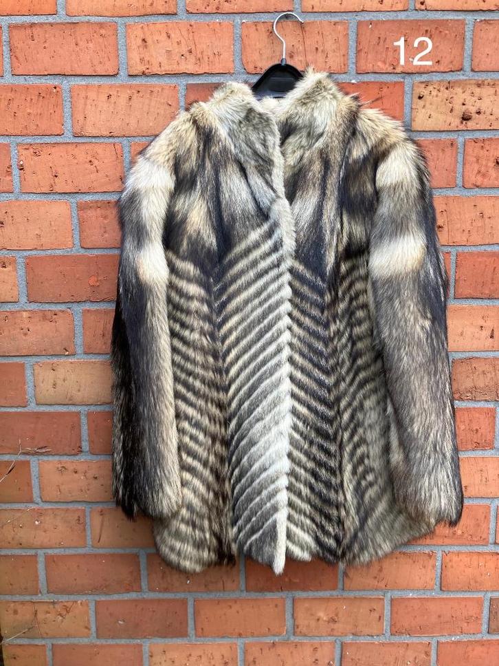 Bontjassen, Kleding | Dames, Jassen | Winter, Gedragen, Maat 42/44 (L), Overige kleuren, Ophalen