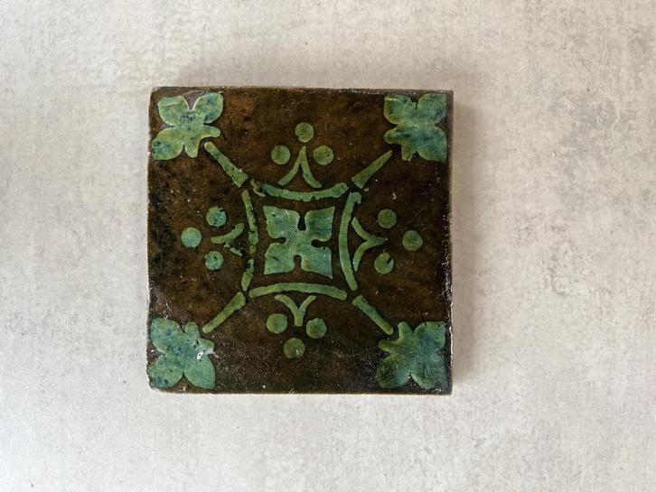 antieke keramische wandtegels, Antiquités & Art, Antiquités | Céramique & Poterie, Enlèvement ou Envoi